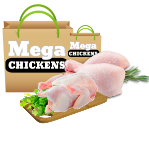 Mega Chicken Mixed Portions 10x1KG