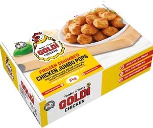 Goldi Frozen Crumbed Chicken Jumbo Pops_box