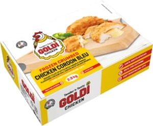 Goldi Frozen Crumbed Chicken Cordon Bleu_box