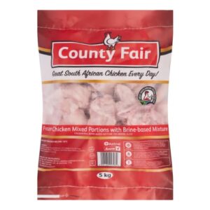 County Fair IQF Chicken Mixed Portions 5 kg x 3